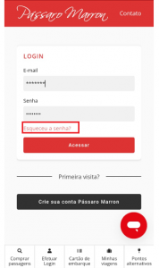 Senha APP